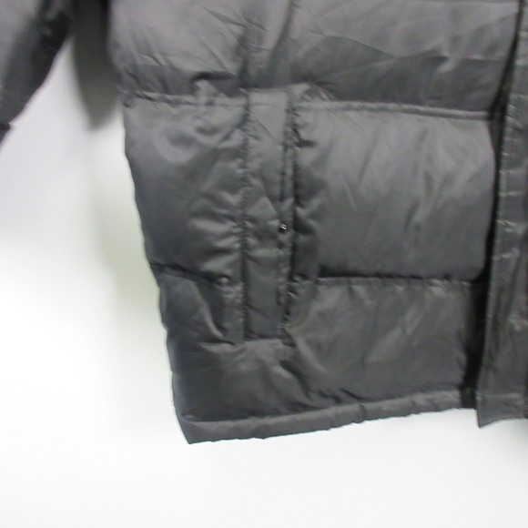 Tumi Tech Men's Black Down Feather Filled Puffer Jacket XL Coat Winter Ski - Picture 3 of 16